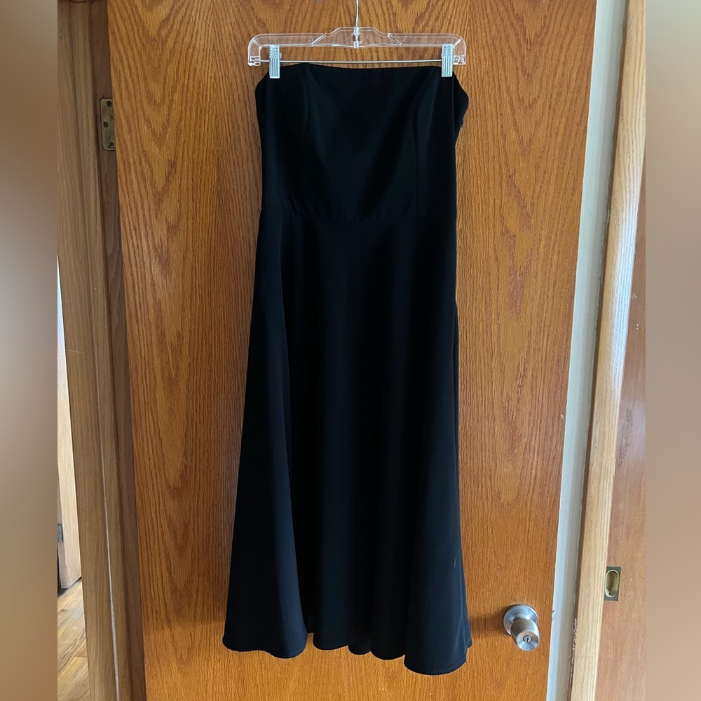 Banana Republic Classic Black Strapless Dress